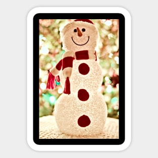 snow man Sticker